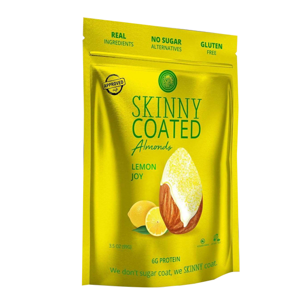 Skinny Coated Almonds Lemon Joy Snack Pouch