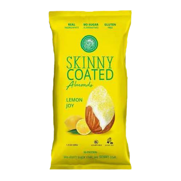 Skinny Coated Almonds Lemon Joy