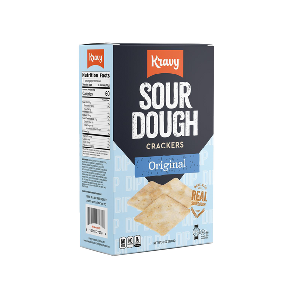 Sour Dough Crackers original 6oz. X 3 Units or 12 Units per Case.