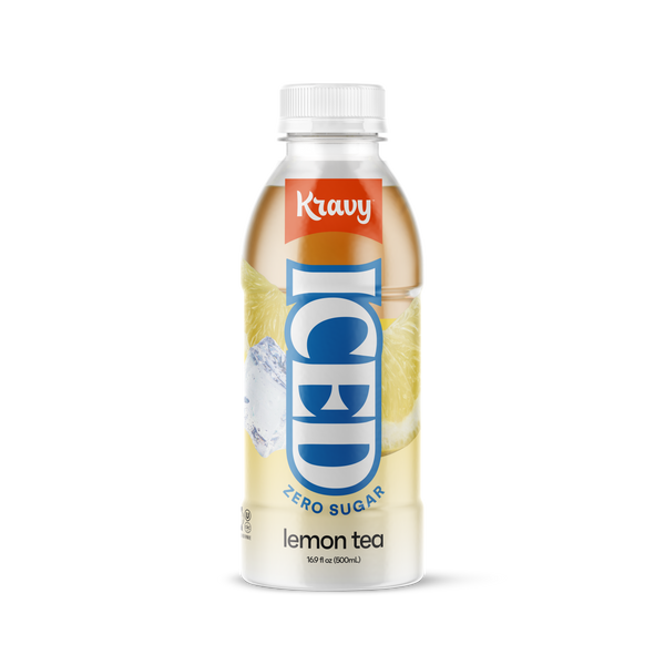 ICED Lemon Zero Sugar Ice Tea. Case of 12